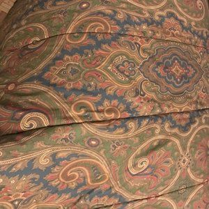 Rauph Lauren Queen size Duvet Neiman Marcus collection